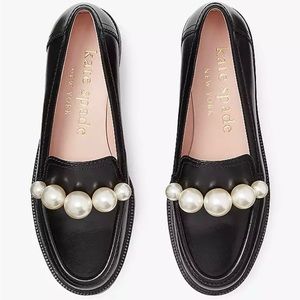 Kate Spade Posh Pearl Loafers. 9.5.